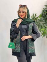 شومیز ساتن ژیله دار کد 4152