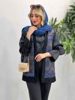 ژیله مخمل طرح سنتی کد 4152 - تصویر 2