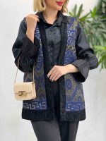 ژیله مخمل طرح سنتی کد 4152 - تصویر 7