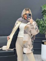 تدی ترکیبی کلاهدار کد 4184 - تصویر 4