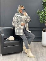 تدی ترکیبی کلاهدار کد 4184 - تصویر 23
