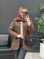 کاپشن دوخت دار دو جیب کد 4214 - تصویر 20