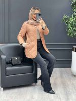 کاپشن دوخت دار دو جیب کد 4214 - تصویر 21