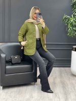 کاپشن دوخت دار دو جیب کد 4214 - تصویر 19