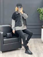 جین ترکیبی دو تیکه کد 4250 - تصویر 14
