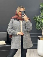 شکت چهارخونه دو جیب کد 3880 - تصویر 26