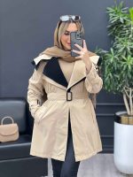کاپشن سیلیکونی یقه دوبل کد 4098 - تصویر 5