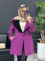 کاپشن سیلیکونی یقه دوبل کد 4098 - تصویر 3
