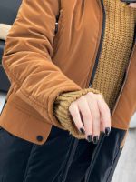 کاپشن ترکیبی دو رنگ سیلیکونی کد 3663 - تصویر 7