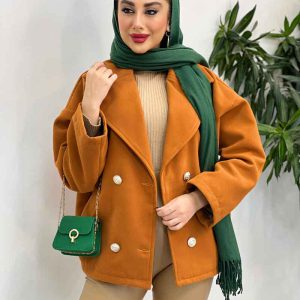 کت فوتر چهار دکمه طلایی کد 3932