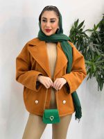 کت فوتر چهار دکمه طلایی کد 3932 - تصویر 5