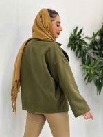 کت فوتر چهار دکمه طلایی کد 3932 - تصویر 7