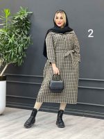 مانتو جلو بسته بلند کد 4082 - تصویر 25