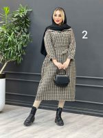 مانتو جلو بسته بلند کد 4082 - تصویر 16