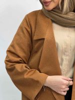 مانتو جلو باز جیب نما کد 4268 - تصویر 23