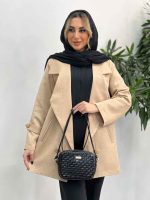 مانتو جلو باز جیب نما کد 4268 - تصویر 22