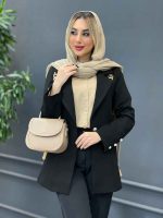 مانتو یقه زنجیر تک دکمه کد 4262 - تصویر 14