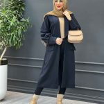 پالتو بلند یقه آرشال کد 4277