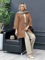 مانتو جلو باز نگین دار کد 4281 - تصویر 5