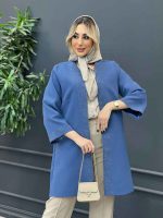 مانتو جلو باز نگین دار کد 4281 - تصویر 16