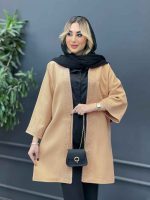 مانتو جلو باز نگین دار کد 4281 - تصویر 6