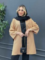 مانتو جلو باز نگین دار کد 4281 - تصویر 11