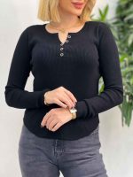 بافت یقه دکمه دار کد 3595 - تصویر 9