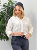 شومیز کراش دو جیب کد 4282 - تصویر 16