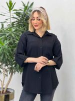 شومیز کراش دو جیب کد 4282 - تصویر 11