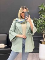 مانتو لینن پشت دو پاگن کد 4286 - تصویر 4