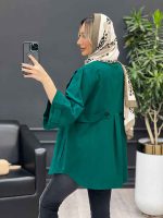 مانتو لینن پشت دو پاگن کد 4286 - تصویر 10