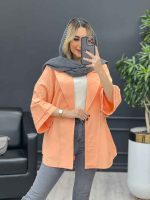 مانتو لینن پشت دو پاگن کد 4286 - تصویر 21