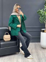 مانتو لینن شش دکمه کد 4293 - تصویر 11