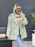 مانتو لینن شش دکمه کد 4293 - تصویر 5