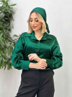 شومیز ساتن سلین کد 4309
