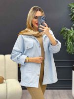 مانتو لینن چهار جیب کد 4285 - تصویر 15