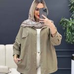مانتو لینن چهار جیب کد 4285