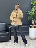 مانتو ژیله جیب نما کد 4297 - تصویر 2