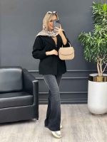 مانتو ژیله جیب نما کد 4297 - تصویر 3