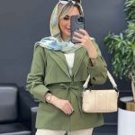 مانتو ژیله جیب نما کد 4297