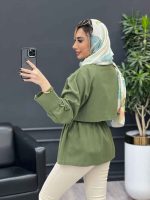 مانتو ژیله جیب نما کد 4297 - تصویر 4