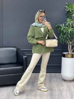مانتو ژیله جیب نما کد 4297 - تصویر 10