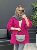 مانتو لینن تک دکمه کد 4294 - تصویر 10