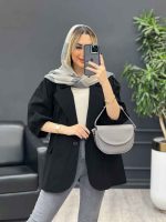 مانتو لینن تک دکمه کد 4294 - تصویر 16