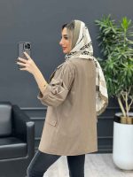 مانتو لینن تک دکمه کد 4294 - تصویر 8