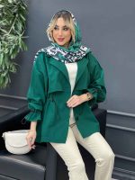 مانتو لینن ژیله دار دلوین کد 4291 - تصویر 17