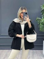 مانتو لینن ژیله دار دلوین کد 4291 - تصویر 10