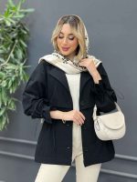 مانتو لینن ژیله دار دلوین کد 4291 - تصویر 5