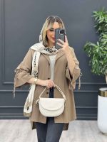 مانتو لینن پلیسه دار کد 4283 - تصویر 10