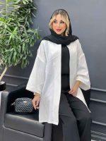 مانتو دوخت دار کد 4305 - تصویر 7